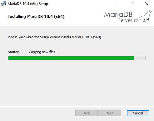 install mariadb windows 10